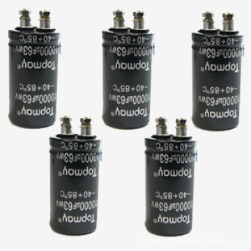 Borne à vis Alumminum Electrolytic Capacitor 105c